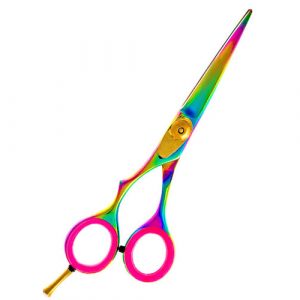 Rainbow Color Left Hand Scissors