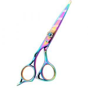 Rainbow Color Left Hand Scissors